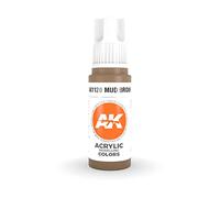 AK Interactive 3rd Gen Acrylic Mud Brown 17ml