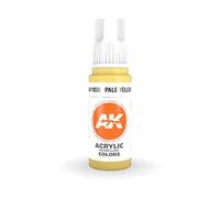 AK Interactive 3rd Gen Acrylic Pale Yellow 17ml
