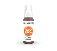AK Interactive 3rd Gen Acrylic Saddle Brown 17ml