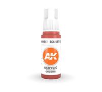 AK Interactive 3rd Gen Acrylic Scarlet Red 17ml