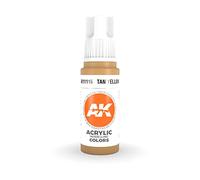 AK Interactive 3rd Gen Acrylic Tan Yellow 17ml