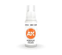 AK Interactive 3rd Gen Acrylic White Grey 17ml