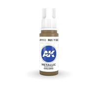 AK Interactive 3rd Gen Metallic Rusty Gold 17ml