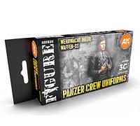 AK Interactive 3rd Gen Panzer Crew Uniforms # 11622, Black