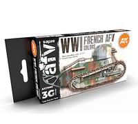 AK Interactive 3rd Gen WWI French AFV Colours # 11660