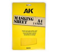 AK Interactive A4 Masking Sheets for Airbrushing - Qty 2 (AK8211)