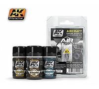 AK Interactive Aircraft Engine Effects Weathering Set # 2000