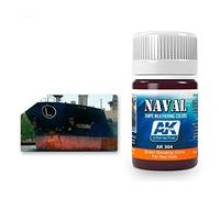 AK Interactive AK00304 Brown Streaking Grime for Red Hulls
