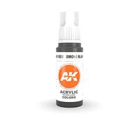 AK Interactive Acrylic 3rd Gen Smoke Black 17ml
