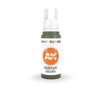 AK Interactive 3rd Gen Acrylic Olive Green 17ml