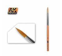 AK Interactive Brushes - Synthetic Round 8 # 00607