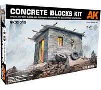 AK Interactive Concrete Blocks KIT 1/35 Scale