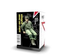 AK INTERACTIVE - Early Idf Tank Gunner Model Figure Early Idf Tank Gunner Ak Interactive Mp35-296 1/35th Model Tank Promo Miniature Figure
