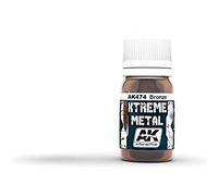 AK Interactive 30ml Extreme Metal Paints Bronze # 474