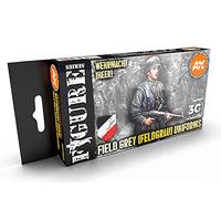 AK Interactive Figure Series 3G Acrylic Paint Set - Field Grey Uniforms (AK11627)
