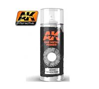 AK1016 | AK Interactive Spray: Fine Metal Primer - Spray 150ml