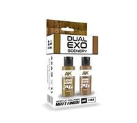 AK Interactive Light Wood & Dark Wood Set (2 x 60ml)