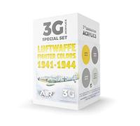 AK Interactive Luftwaffe Fighter Colors 1941-1944 3Gen Paint Set
