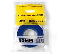 AK Interactive - Masking Tape for Curves 10mm Wide - 18 Metres Length - AK9185