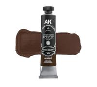 AK Interactive Matt Finish Dense Acrylics Color 20 ml, Earth Brown