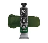 AK Interactive Matt Finish Dense Acrylics Color 20 ml, Faded Green