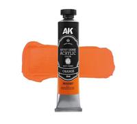 AK Interactive Matt Finish Dense Acrylics Color 20 ml, Orange