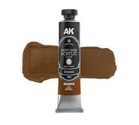 AK Interactive Matt Finish Dense Acrylics Color 20 ml, Sienna