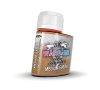 AK Interactive - Medium Earth Enamel Liquid Pigment 35ml - AK1214