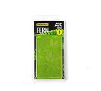 AK Interactive - Miniature Fern Plant, Green, 6 cm, Realistic, Botanical