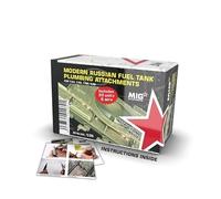 AK INTERACTIVE - Model Kit Accessory Modern Russian Fuel Tank Plumbing Attachments Ak Interactive Mp35-350 1/35th Model Tank Promo