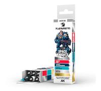 AK Interactive PLAYMARKERS Set AKM106 Space Knight (6X)
