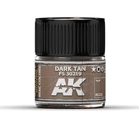 AK Interactive Real Color Dark Tan 10ML Acrylic Hobby Paint Bottle