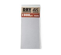 AK Interactive Sandpaper - Dry, 1000 Grit, 3 Units