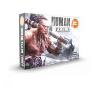 AK Interactive Set - Human Flesh Tones
