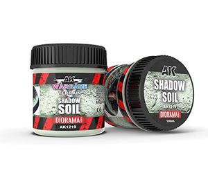 AK Interactive - Shadow Soil Wargame Terrain 100ml - AK1219