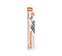 AK Interactive AKB101 Survival Weathering Paint Brushes Set (5 Paint Brushes)