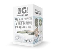 AK Interactive US AIR Force South East Asia (SEA) Scheme 3Gen Paint Set