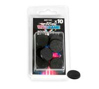 AK Interactive Wargame Series Round Bases 25mm - Qty 10 (AK1101)
