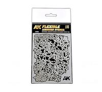 AK Interactive Weathering Flexible Airbrush Stencil 1/48 & 1/72 Scale Tool