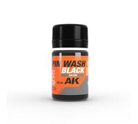 AK Interactive Weathering Paint, Black Pin Wash