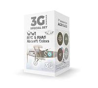 AK Interactive WWI RFC & RNAS. British Aircraft Colors 3Gen Paint Set, Green
