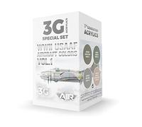 AK Interactive WWII USAAF Aircraft Colors VOL.1 3Gen Paint Set, Grey, (AK11732)