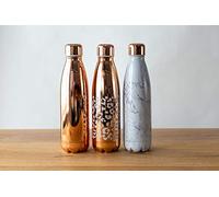 AK Lifestyle Stainless Steel Insulated Double Wall Reusable BPA Free Leak Free Water Bottle Flask 480ml 0.48L 0.48 litre (Rose Gold)