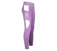 AK New Comptec Pull on High Waisted Breathable Horse Riding Tights/Leggings/Breeches with Full seat Silicon Grip AKRS 6059 (as8, Alpha, 4X_l, Regular, Regular, Purple/White)