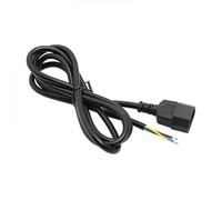 AK-OT-07A cable IEC C14 male cable PVC 15m black 3G05mm² 250V AKYGA