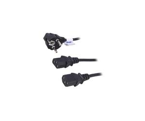 AK-PC-04A Cable 1.15m Black PVC 3G0.5mm² 10A 250V Core: CCA AKYGA