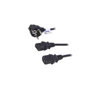 AK-PC-04A cable 3x0.5mm² PVC 1.15m black 10A 250V core: CCA AKYGA