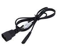 AK-PC-15A cable 2x0.5mm² IEC C14 male, IEC C7 female PVC 1.5m AKYGA