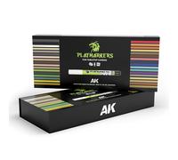 AK Playmarkers Deulxe Case - Full 34 Colour Set