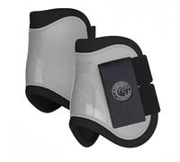 AK Pro-Tec Fetlock Horse Boots Protective Gear and Training Equipment - Equine Boots, Wraps & Accessories AKRS-6068-02 (Grey, Full (Large))